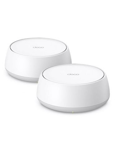 TP-Link DECO BE25(2-PACK) sistem Wi-Fi tip rețea Bandă dublă (2.4 GHz  5 GHz) Wi-Fi 7 (802.11be) Alb Intern - Tik.ro