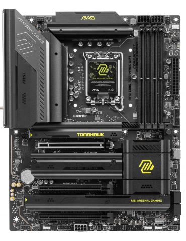 MSI MAG Z890 TOMAHAWK WIFI plăci de bază Intel Z890 LGA 1851 (Socket V1) ATX - Tik.ro