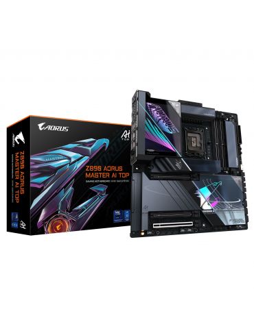 GIGABYTE Z890 AORUS MASTER AI TOP Intel Z890 LGA 1851 (Socket V1) Prelungit ATX - Tik.ro