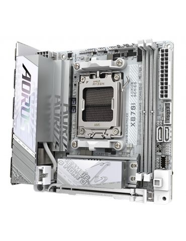 GIGABYTE X870I AORUS PRO ICE plăci de bază AMD X870 Mufă AM5 Micro ITX