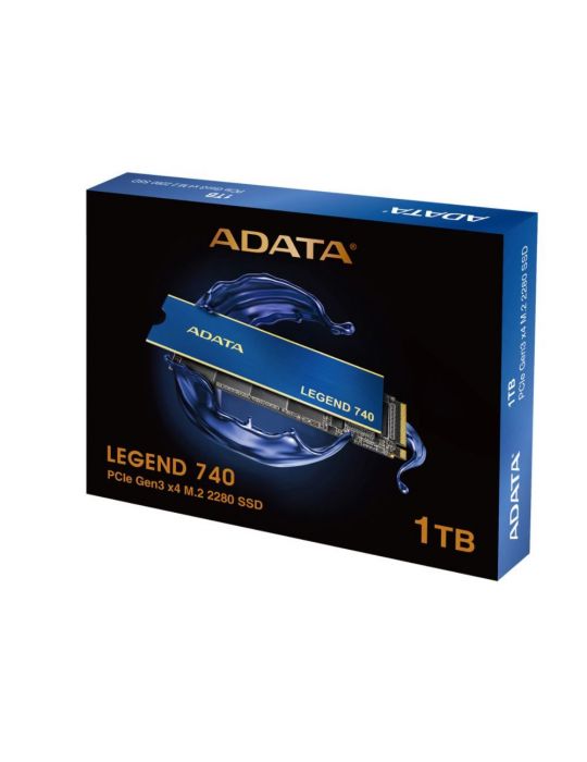 SSD A-Data Legend 740, 1TB, PCIe Gen3.0 x4, M.2  - 1