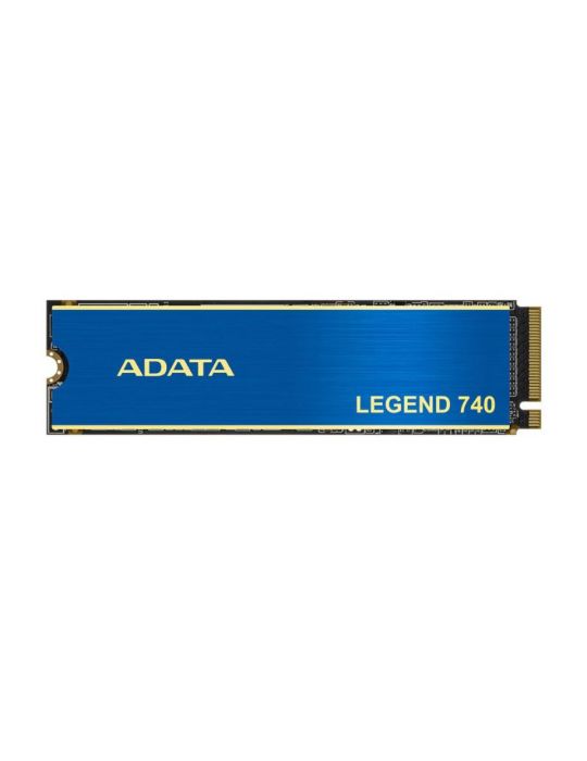 Ssd adata legend 740  250 gb m.2 pcie gen3.0 x4 3d tlc nand r/w: 2300/1300 mb/s aleg-740-250gcs Adata - 1