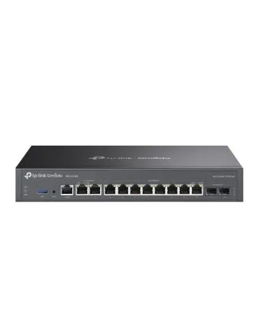 TP-Link Omada ER7412-M2 router cu fir 2.5 Gigabit Ethernet, Gigabit Ethernet Negru - Tik.ro