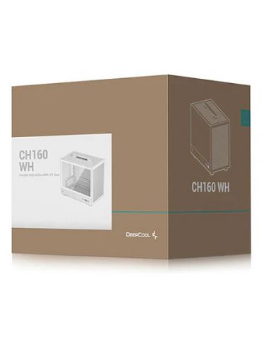 DeepCool CH160 WH Small Form Factor (SFF) Alb