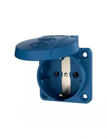 Priza schuko cu capac 16a 230v - Tik.ro