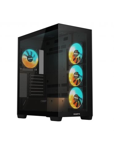 GIGABYTE C500 PANORAMIC STEALTH Midi Tower Negru - Tik.ro