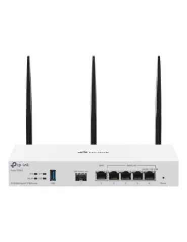 TP-Link FESTA FR365 router wireless Gigabit Ethernet Dual-band (2.4GHz + 5GHz or 2.4GHz + 6GHz) Alb - Tik.ro