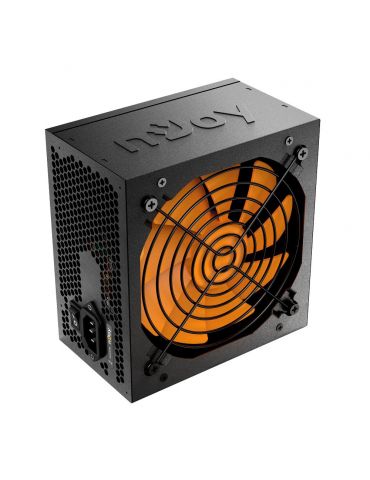 nJoy Nexo 850 unități de alimentare cu curent 850 W 20+4 pin ATX ATX Negru, Portocală