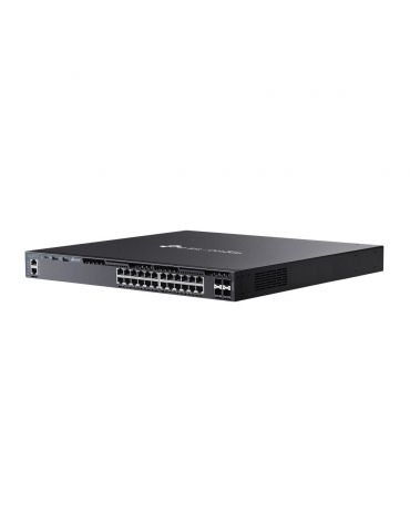 TP-Link Omada SG6428XHP switch-uri Gestionate L3 Gigabit Ethernet (10 100 1000) Power over Ethernet (PoE) Suport 1U Negru