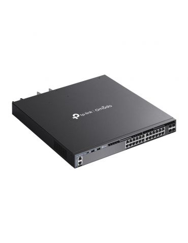 TP-Link Omada SG6428XHP switch-uri Gestionate L3 Gigabit Ethernet (10 100 1000) Power over Ethernet (PoE) Suport 1U Negru