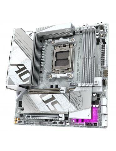 GIGABYTE B850M AORUS ELITE WIFI6E ICE AMD B850 Mufă AM5 micro-ATX