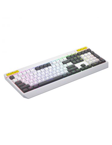 HATOR Icefall tastaturi Gaming USB QWERTY Engleză SUA Alb