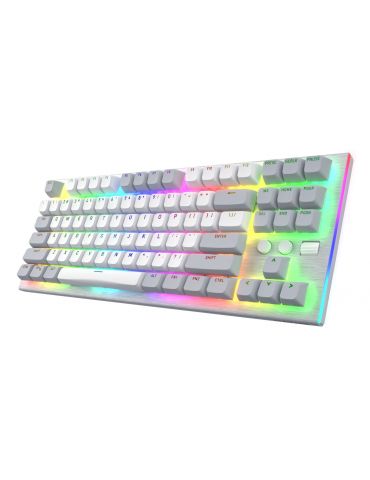 HATOR Gravity TKL tastaturi Gaming USB QWERTY Engleză SUA Alb