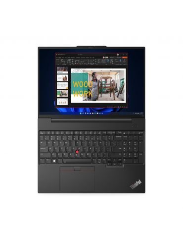Lenovo ThinkPad E16 Intel® Core™ i5 i5-1335U Laptop 40,6 cm (16") WUXGA 8 Giga Bites DDR4-SDRAM 512 Giga Bites SSD Wi-Fi 6