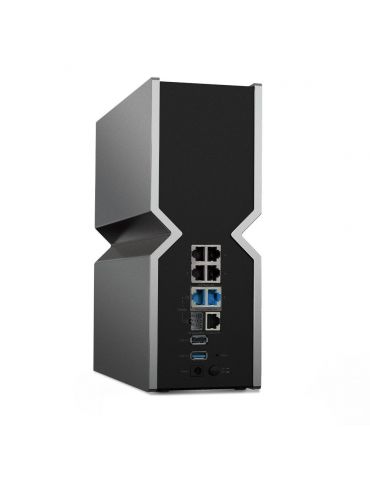 TP-Link Archer BE900 router wireless Multi-Gigabit Ethernet Quad-band (2.4 GHz   5 GHz-1   5 GHz-2   6 GHz) Negru, Gri
