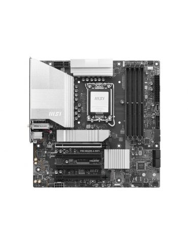 MSI PRO B860M-A WIFI plăci de bază Intel B860 LGA 1851 (Socket V1) micro-ATX - Tik.ro