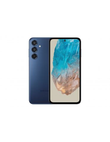 Samsung Galaxy M35 5G 16,8 cm (6.6") Dual SIM hibrid USB tip-C 6 Giga Bites 128 Giga Bites 6000 mAh Bleumarin