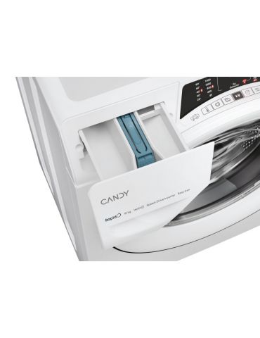 Candy RapidÓ RO 14104DWMT 1-S mașini de spălat Încărcare frontală 10 kilograme 1400 RPM Alb