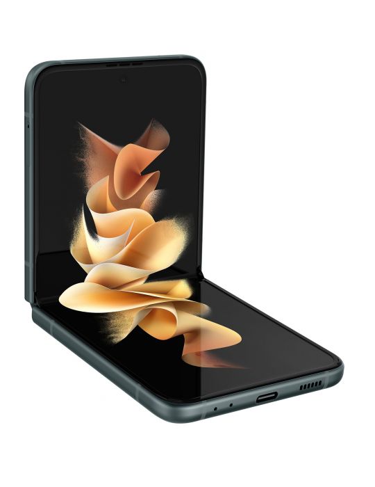 Samsung Galaxy Z Flip3 5G SM-F711B 17 cm (6.7") Android 11 USB tip-C 8 Giga Bites 256 Giga Bites 3300 mAh Verde Samsung - 1