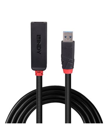 Lindy 43403 hub-uri de interfață USB 3.2 Gen 1 (3.1 Gen 1) Type-C 5000 Mbit s Negru