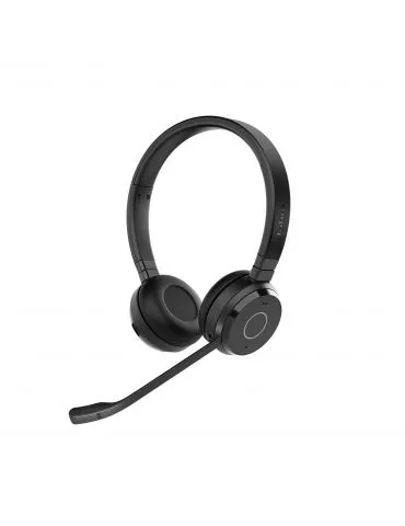 Jabra Evolve 65 TE Căști Prin cablu & Wireless Bandă de fixare pe cap Birou Call center USB Tip-A Bluetooth Negru - Tik.ro