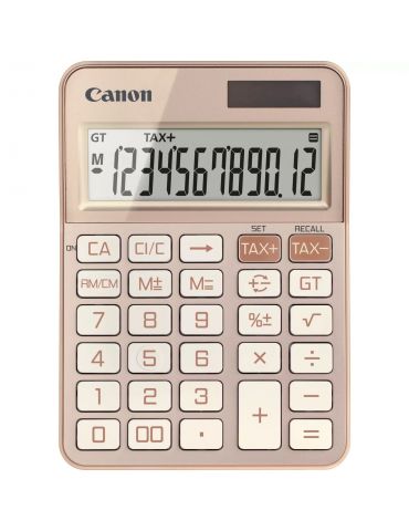 Canon KS-125KB calculator Spaţiul de lucru De bază Roz Auriu - Tik.ro