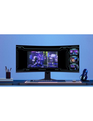 TCL R83 34R83Q monitoare LCD 94 cm (37") 3440 x 1440 Pixel LED Negru, Alb