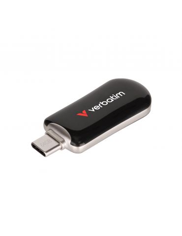 Verbatim 30224 memorii flash USB 64 Giga Bites USB tip-C 3.2 Gen 1 (3.1 Gen 1) Negru