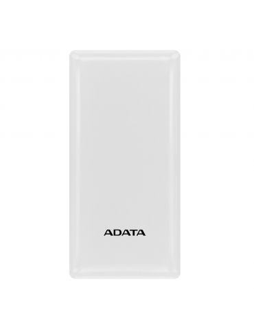 ADATA C20 Polimer Litiu (LiPo) 20000 mAh Alb - Tik.ro