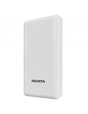 ADATA C20 Polimer Litiu (LiPo) 20000 mAh Alb