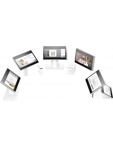 HP Engage One 145 i5-7300U 2,6 GHz Multifuncțional 35,6 cm (14") 1920 x 1080 Pixel Ecran tactil Negru