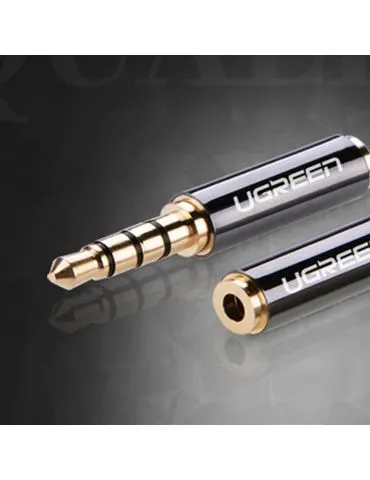 Ugreen 20502 adaptor mufă cablu 2.5 mm 3.5 mm Negru