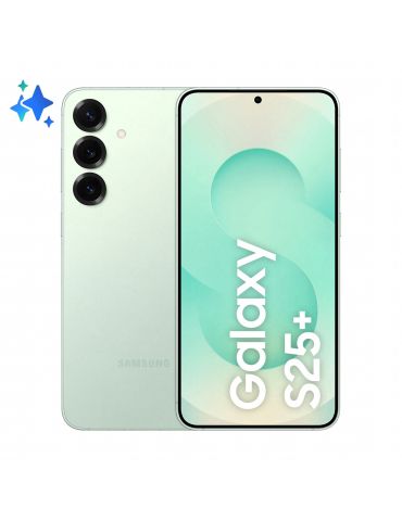 Samsung Galaxy S25+ 17 cm (6.7") Dual SIM Android 15 5G USB tip-C 12 Giga Bites 256 Giga Bites 4900 mAh Culoare mentă - Tik.ro