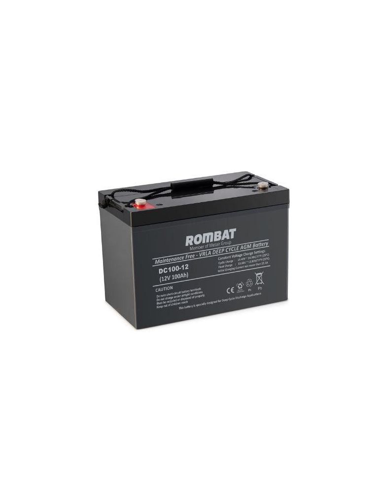 Acumulator stationar 100a/12vdc100-12stocarea energiei solare şi eoliene sisteme de comunicaţii