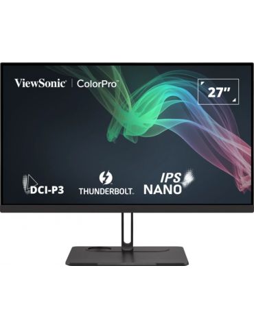 Viewsonic VP Series VP2776T-4K monitoare LCD 68,6 cm (27") 3840 x 2160 Pixel 4K Ultra HD LED Negru - Tik.ro