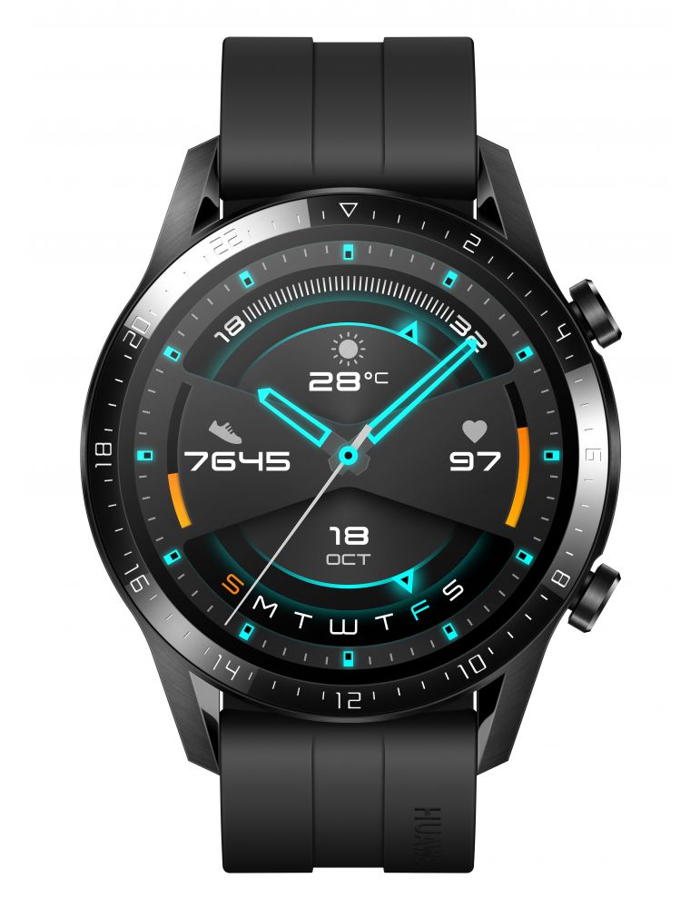 Huawei Watch GT 2 3,53 cm (1.39") AMOLED 46 milimetri Digitală 454 x 454 Pixel Ecran tactil Din oţel inoxidabil GPS