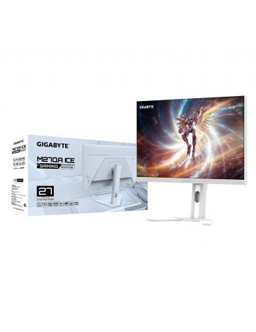 GIGABYTE M27QA ICE monitoare LCD 68,6 cm (27") 2560 x 1440 Pixel Quad HD LED Alb