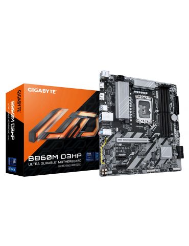 GIGABYTE B860M D3HP plăci de bază Intel B860 LGA 1851 (Socket V1) micro-ATX - Tik.ro