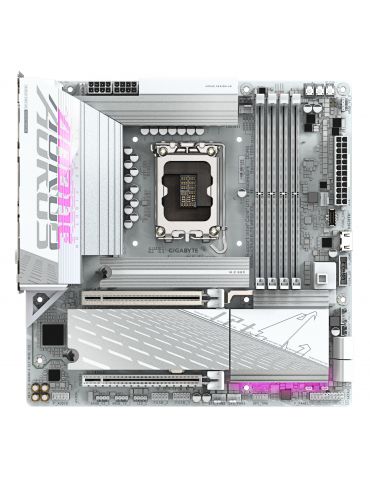 GIGABYTE B860M AORUS ELITE WF6E ICE Intel B860 LGA 1851 (Socket V1) micro-ATX