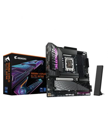 GIGABYTE B860M AORUS ELITE WIFI6E Intel B860 LGA 1851 (Socket V1) micro-ATX - Tik.ro