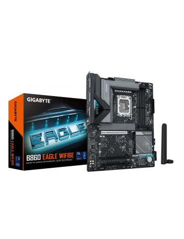 GIGABYTE B860 EAGLE WIFI6E plăci de bază Intel B860 LGA 1851 (Socket V1) ATX - Tik.ro