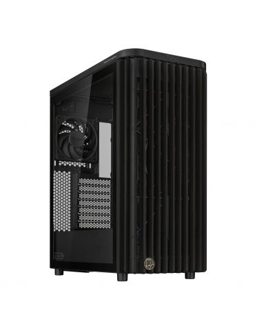 ASUS ProArt PA401 Wood TG PWM (Black) Tower Negru