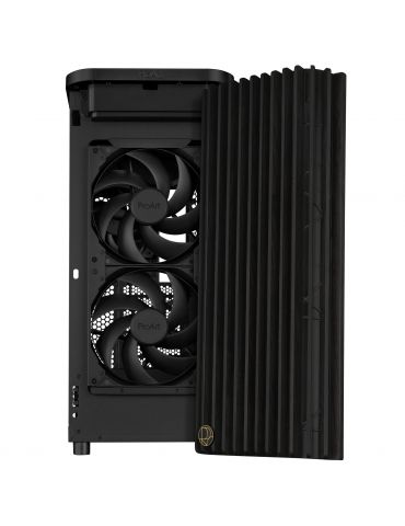ASUS ProArt PA401 Wood TG PWM (Black) Tower Negru