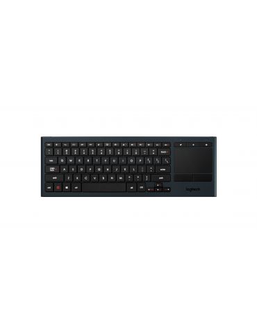 Logitech K830 tastaturi RF Wireless + Bluetooth QWERTY Olandeză Negru
