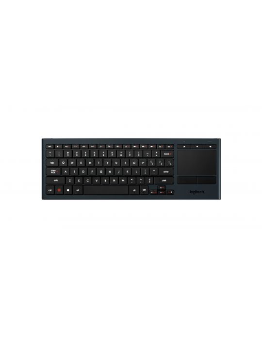 Logitech K830 tastaturi RF Wireless + Bluetooth QWERTY Olandeză Negru Logitech - 1