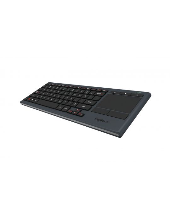 Logitech K830 tastaturi RF Wireless + Bluetooth QWERTY Olandeză Negru Logitech - 5