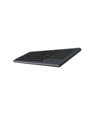 Logitech K830 tastaturi RF Wireless + Bluetooth QWERTY Olandeză Negru Logitech - 7 Logitech K830 tastaturi RF Wireless + Bluetooth QWERTY Olandeză Negru Logitech - 7