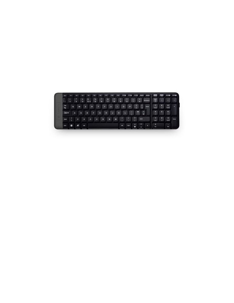 Logitech Wireless Keyboard K230 tastaturi RF fără fir QWERTY Englez Negru