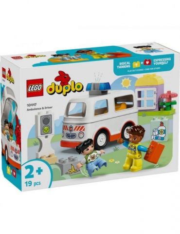 Ambulanta si sofer lego 10447 - Tik.ro