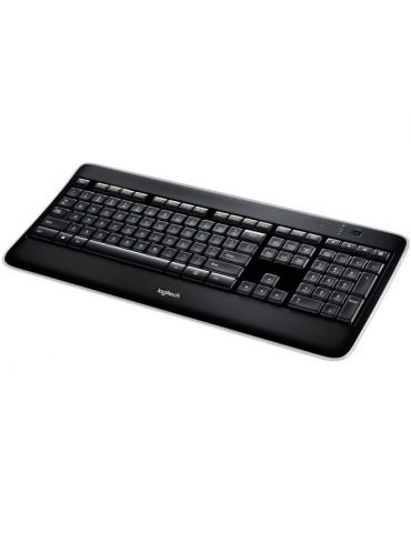 Logitech Wireless Illuminated Keyboard K800 tastaturi RF fără fir QWERTY Englez Negru Logitech - 11